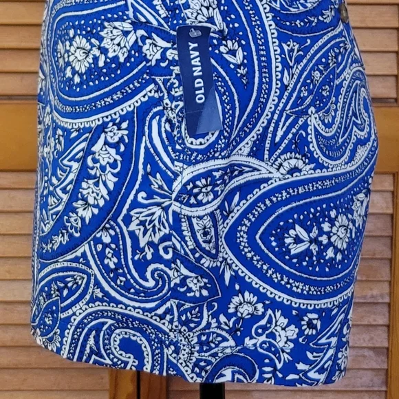 NWT Old Navy Floral Paisley Shorts Size 12 - Picture 6 of 14